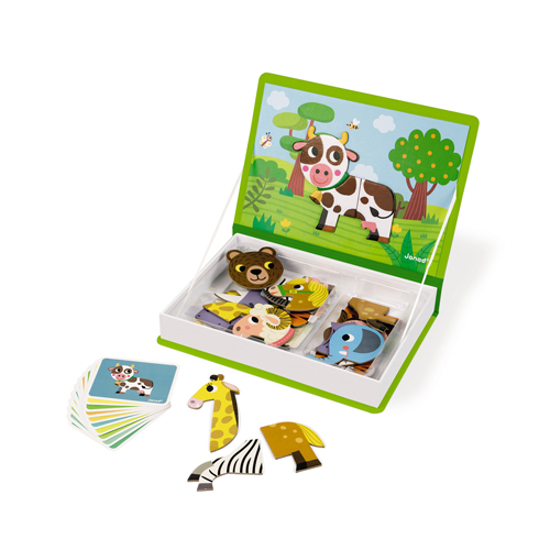 Janod - Magneetboek dieren