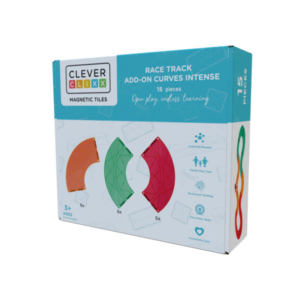 Cleverclixx - Uitbreiding racetrack Rainbow bochten