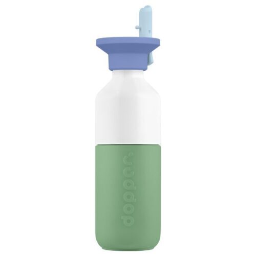 NEW Dopper - Fresh green X Flipstraw seafoam sorbet
