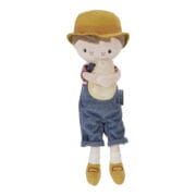 Little Dutch - Knuffelpop Hollandse Jim met kaas 35 cm