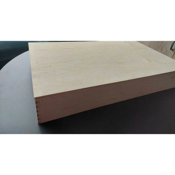 Houten speelbak met deksel groot