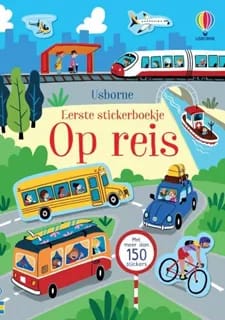 Usborne - Eerste stickerboekje op reis