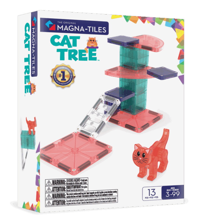 Magnatiles - Cat Tree 13-Piece Set