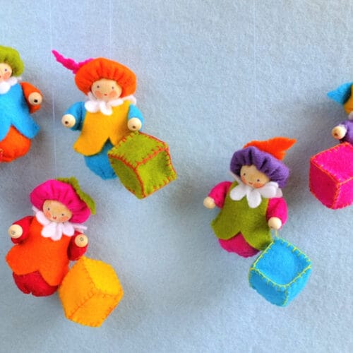 Pippilotta - Viltpakketje vrolijke pietenhanger