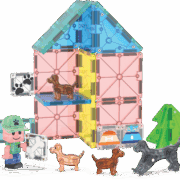 Magnatiles - Puppy Park 27-Piece Set