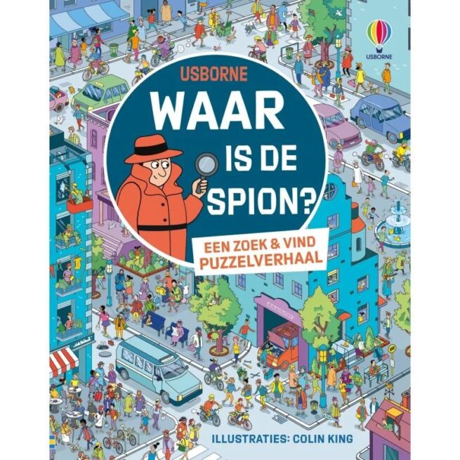 Verhaalpuzzel - Waar is de spion?