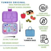 Yumbox - Original - Cat Dogs purple