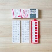 Gezinnig - Checkpad rood
