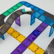 SALE Connetix Magnetic tiles - Creative roads Ramps & Intersections 16 pack
