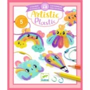 Djeco - Artistic Plastic Kawaii keyring