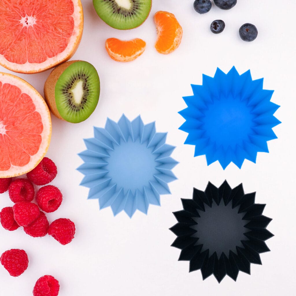 Yumbox - Siliconen vormpjes blauw
