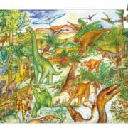 Djeco - puzzel observatie dinosaurus 100 stukjes DJ07424