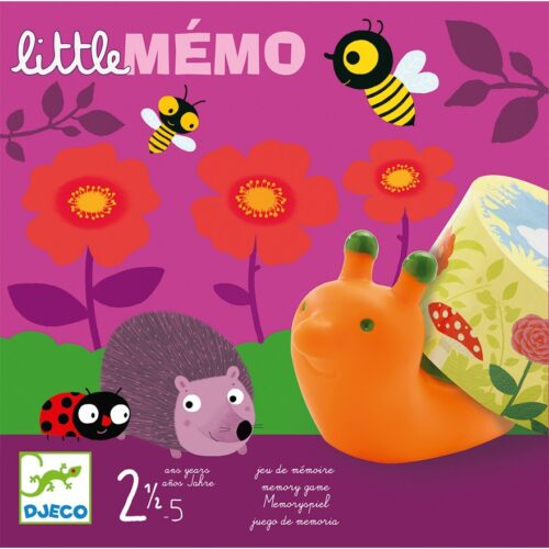 Djeco - Little memo egel en slakje