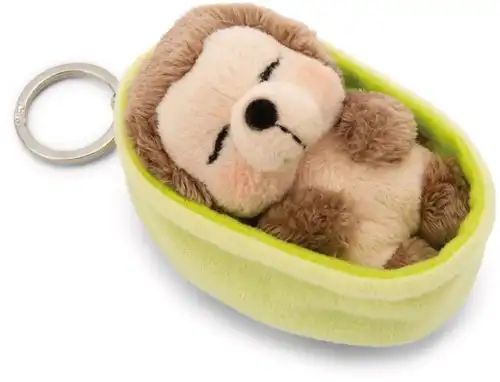 Sleutelhanger egel in bedje