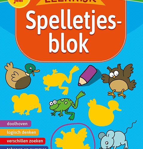 Deltas - Leerrijk spelletjesblok 4-6 jaar