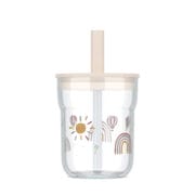 Mepal - Kinderglas met rietje - sunshine & rainbow