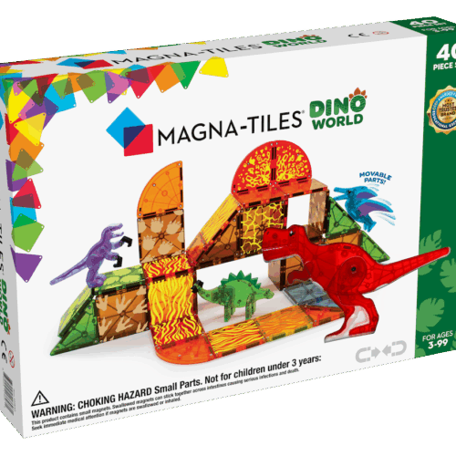 Magnatiles - Dino world 40 piece set