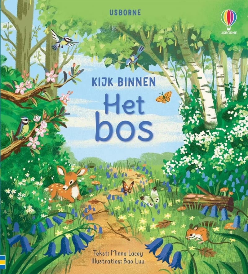 Usborne - Kijk binnen in het bos