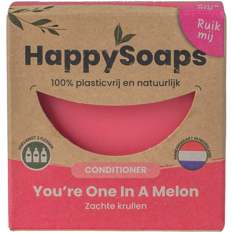 HappySoaps - Conditioner bar - You're one in a melon