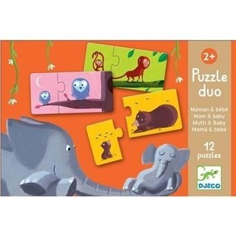 Djeco - Eerste puzzel moeder en kind 2+