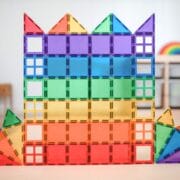Connetix Magnetic tiles - RAINBOW starter pack 60 piece