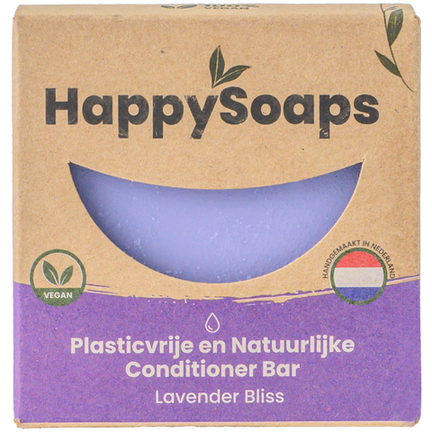 HappySoaps - Conditioner bar - Purple lavender rain