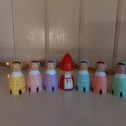 Peg doll - Sinterklaas