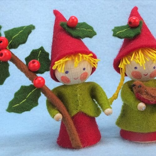 Pippilotta - Viltpakketje kerstkaboutertjes