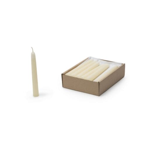 Dipam - Bijenwas kerstboomkaarsjes 20 stuks wit