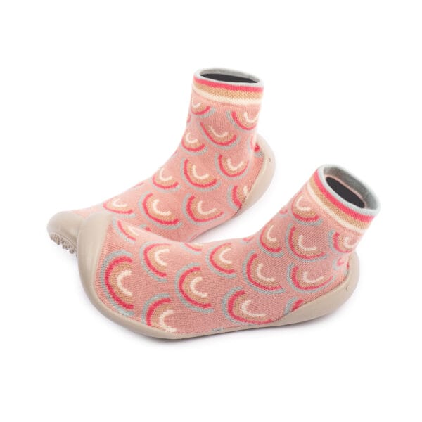 Collegien - Sloffen volwassen arc en ciel regenboog