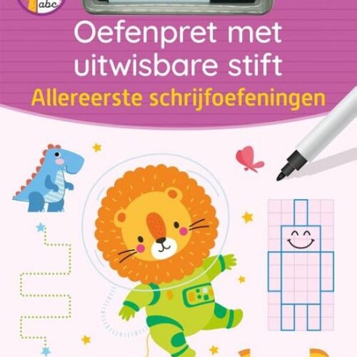 Deltas - Oefenpret met uitwisbare stift - allereerste schrijfoefeningen