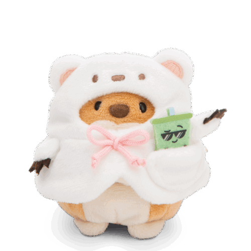 Mymochi - Hondje Hero in ijsbeer kostuum