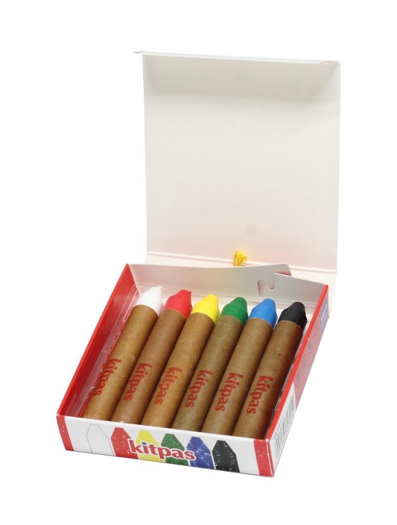 Kitpas - Raamkrijtjes 6 stuks primary