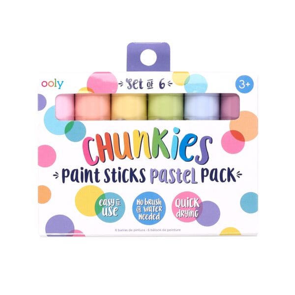 Ooly - Chunkies verfstiften pastel 6 stuks