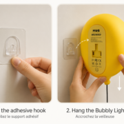 MOB - Bubbly light smiley world - yellow