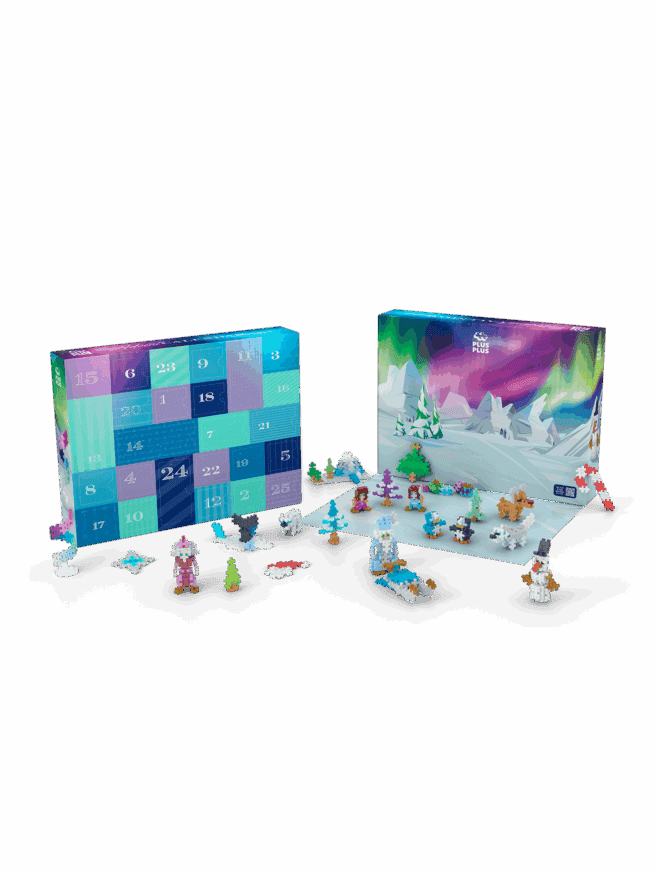 Plus plus - Adventkalender Northern light
