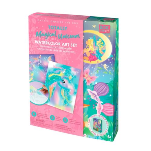 SALE - Knutselpakket aquarelverf eenhoorn
