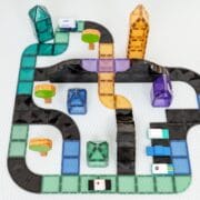 SALE Connetix Magnetic tiles - Creative roads Ramps & Intersections 16 pack