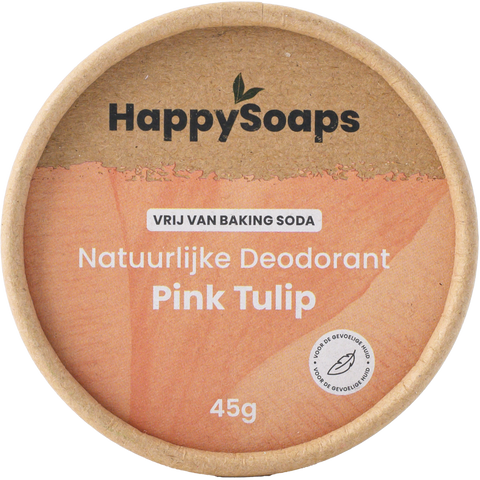HappySoaps - Natuurlijke deo - Pink Tulip