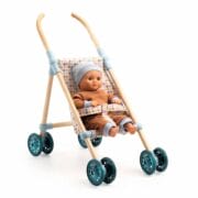 Djeco - Pomea Houten poppen buggy